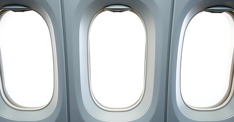 window of the airplane