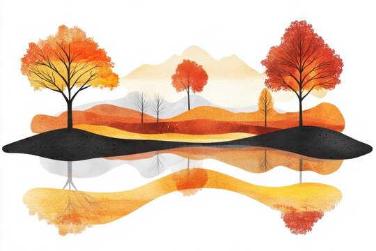 The background is a good bye summer, hello autumn concept.