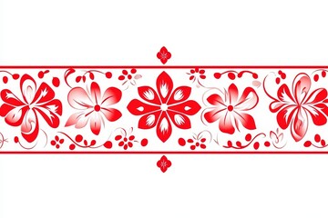 A traditional belt with historical ornaments from Lielvardes (a Latvian place). Belt of Lielvarde is the most magnificent Latvian ethnographic belt whose symbols are associated with countless