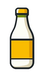 isolated bottle