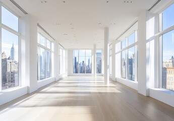 Modern City View Office.