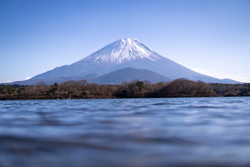 beautiful Mt,Fuji at Saiko lake (Yamanashi, japan)