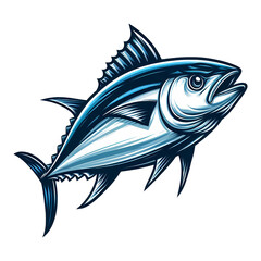 Obraz premium Tuna Fish Illustration