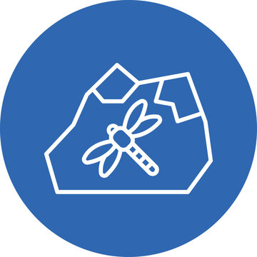 recommend clip art: Cave painting line circle icon