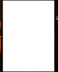 PNG frame for social media reel vintage photo film effect, in portrait format for hi-res upload in:...