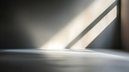 Sunlight Through Window, Room Interior Illustration