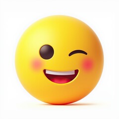 3d smiley face