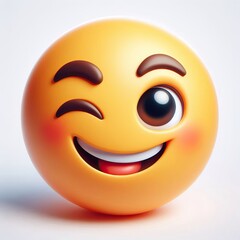 Fototapeta premium 3d smiley face