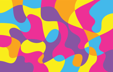Colorful Abstract background design, vector art