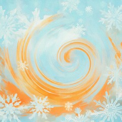 Fototapeta premium Winter Whirl