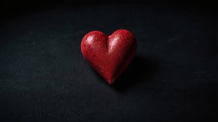 Obraz premium heart, love, valentine, gift, red, day, symbol, shape, romance, isolated, romantic, box, valentines, decoration, holiday, 3d, passion, sweet 