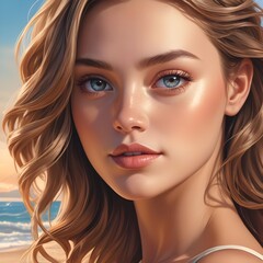 Fototapeta premium My dream character AI.