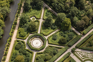 Die Schloss Augustusburg liegen in der Stadt Brühl in NRW.  