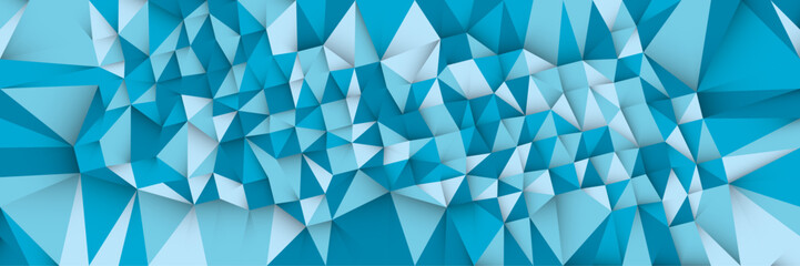 Obraz premium Delaunay triangulation. Vector background