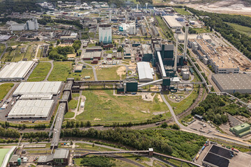 Das Industriegebiet Hürth Knapsack zeichnet sich aus durch eine große Ansamlung chemischer...