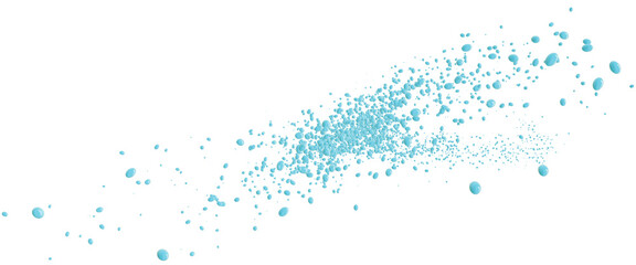 ビッグバンのように大量のターコイズが誕生！：ターコイズブルー	