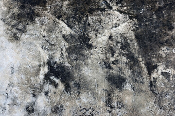 abstract form on grunge floor