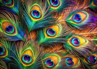 ## Peacock Feather Long Exposure Photography