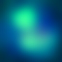 Fototapeta premium Glow glass blue dark defocused background. 