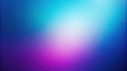 Fototapeta premium Blue and purple gradient blur abstract background with grain noise texture shot from high angle