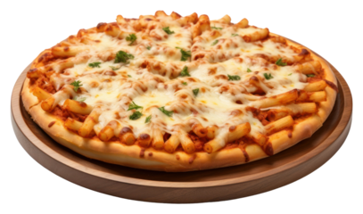 PNG Baked ziti pizza food zwiebelkuchen vegetable.
