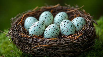 Obraz premium eggs in the nest