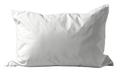 PNG An empty white pillow cushion simplicity furniture.