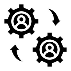 Obraz premium Business collaboration icon