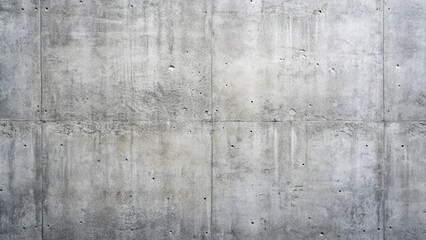 Fototapeta premium decorative cement wall texture in gray tones, panoramic view