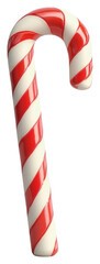 Obraz premium PNG Christmas candy cane sweets.