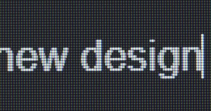 Screen search bar text typing: new design trends