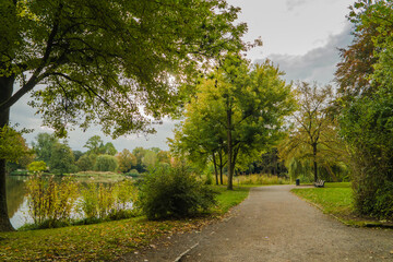 Fototapeta premium Maschpark in Hannover