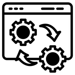 Web development icon