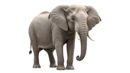 Obraz premium ช้างยืนตัวเดียว
