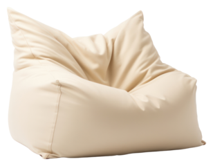 PNG Bean bag furniture white background.
