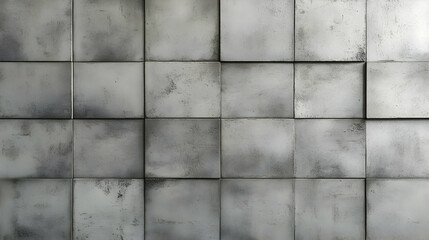 Gray Concrete Tile Wall Texture Background