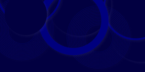 Modern abstract gradian background with transparent layers circle shape with shadow. blue and  color technology concept background. abstract template design Banner Pattern texture concept.