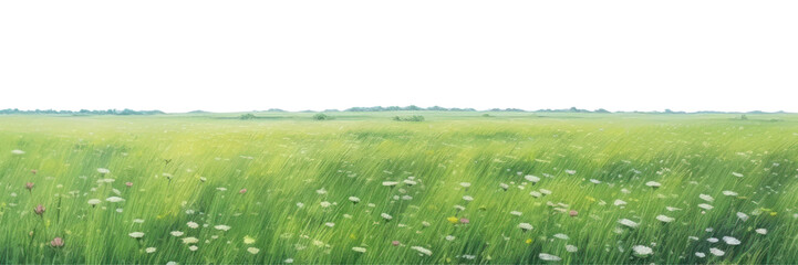 Fototapeta premium PNG Meadow background landscape sky backgrounds.