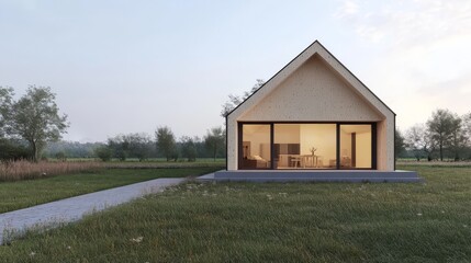 Obraz premium Minimalist house 