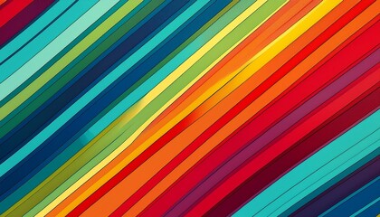 Obraz premium カラフルなストライプcolorful stripes