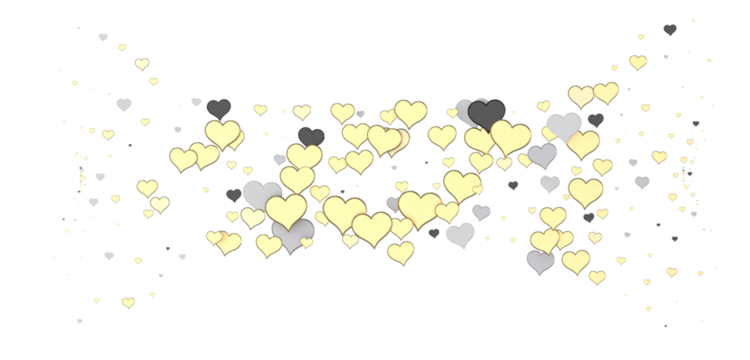 hearts on a pink background. 3d render illustration for advertising. Valentine's Day.