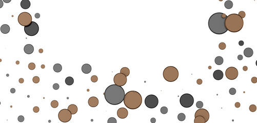 Radiant Revelry: Enthralling 3D Illustration of Shining gold Confetti