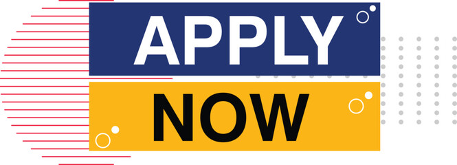 Fototapeta premium Enroll Now Apply Now Admissions open offer tag label school college university education office business hiring enrollement sign up join enter rejoin get it reenlist enlist sign in