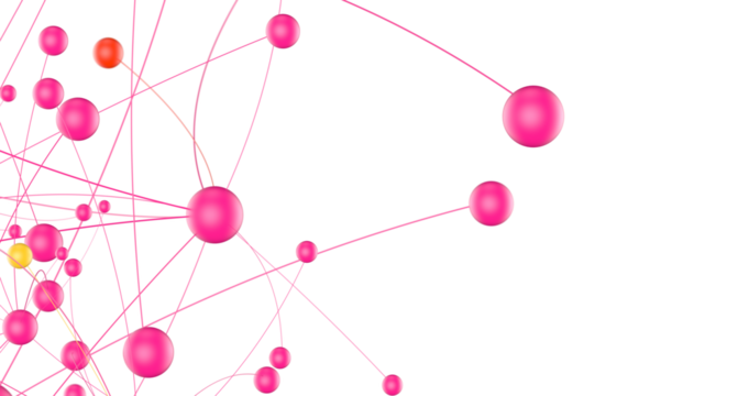 Abstract futuristic - technology with polygonal shapes on dark blue background.