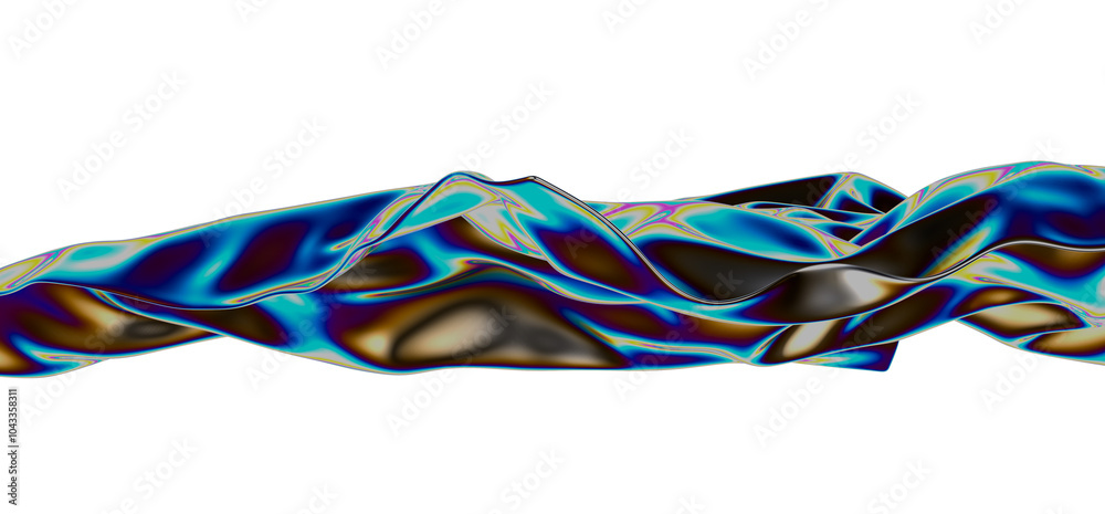 Aufkleber holographic 3d background: a futuristic display of illusion and light
