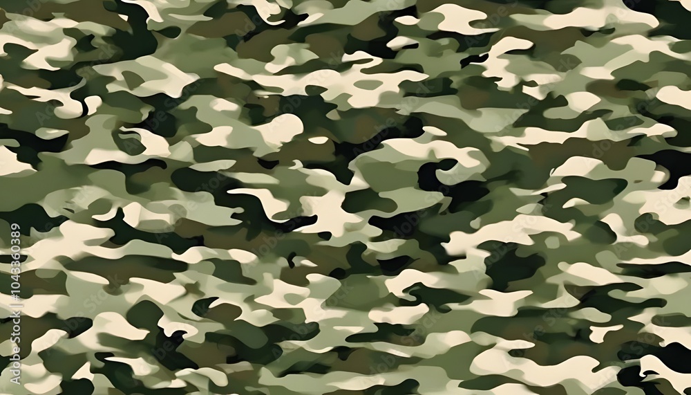 Sticker texture camouflage army print khaki blurred background