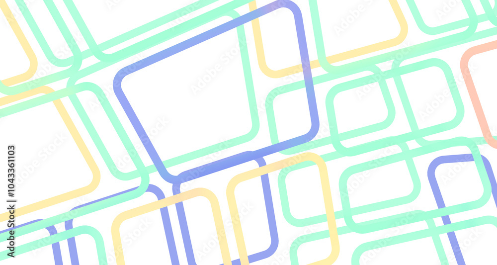 Poster multicolor abstract background banner of triangles , all the colors of the rainbow