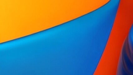 Abstract Background with Orange, Blue, and Red Colors