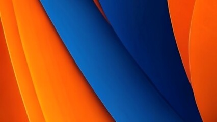 Fototapeta premium Abstract Blue and Orange Gradient Background