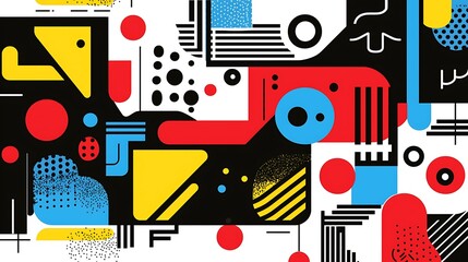 Obraz premium Vibrant Abstract Vector Design for Creative Projects